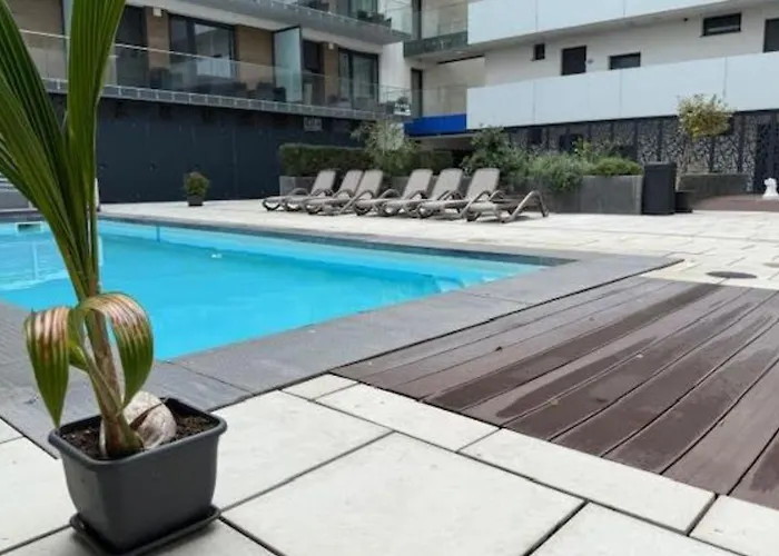 شقة Sunset 409 With Pool - Happy